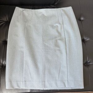 NWOT Express Textured Light Blue Pencil Skirt